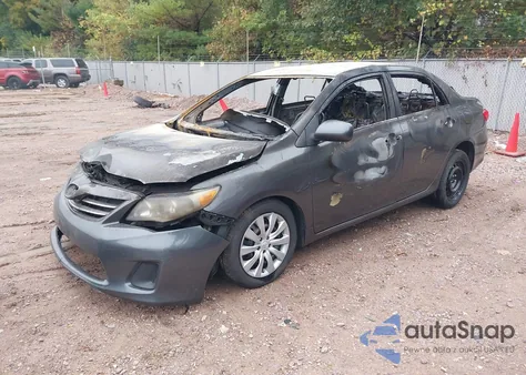 2013 Toyota Corolla Le из США, поврежденный, VIN 2T1BU4EE4DC038853